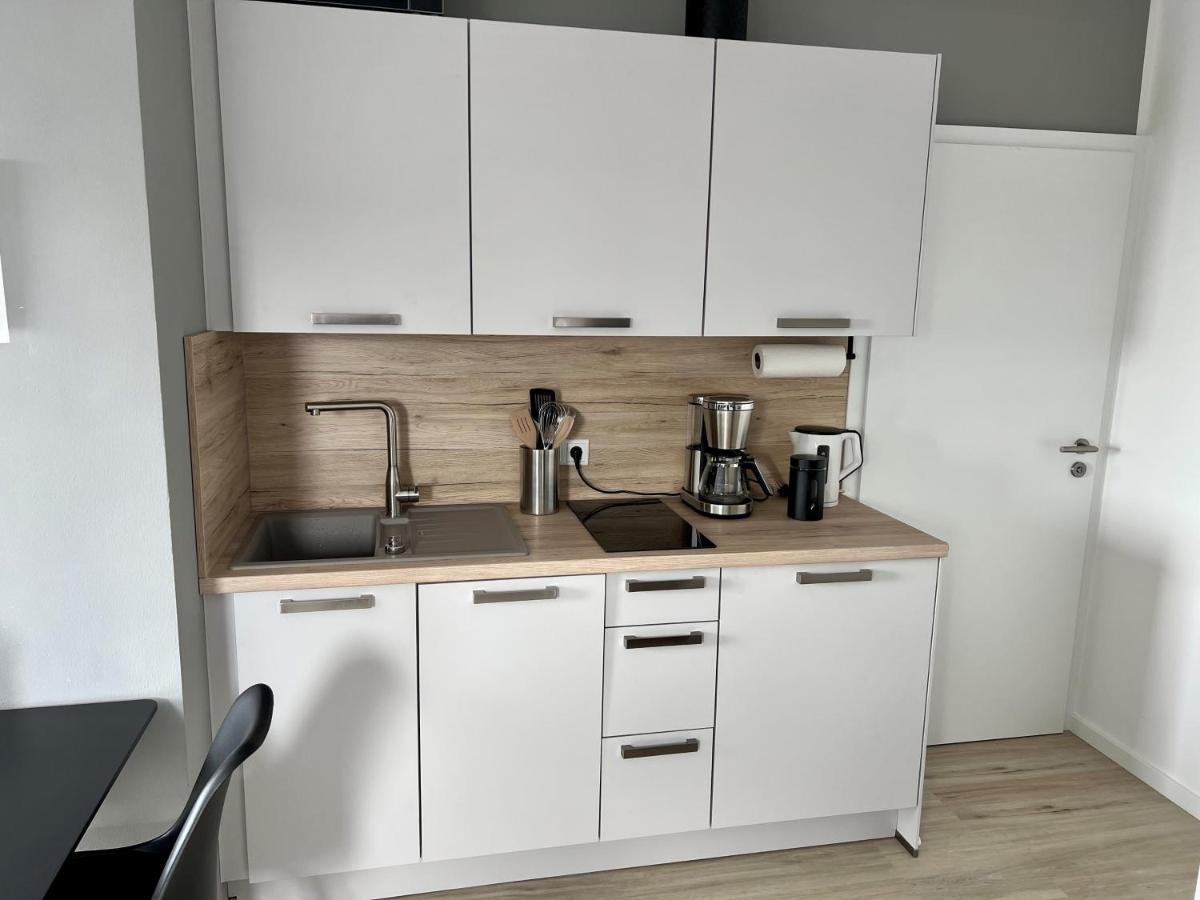 Panorama - Exklusives Apartment An Der Promenade Mit Dachterrasse & Rheinblick Emmerich Exteriör bild