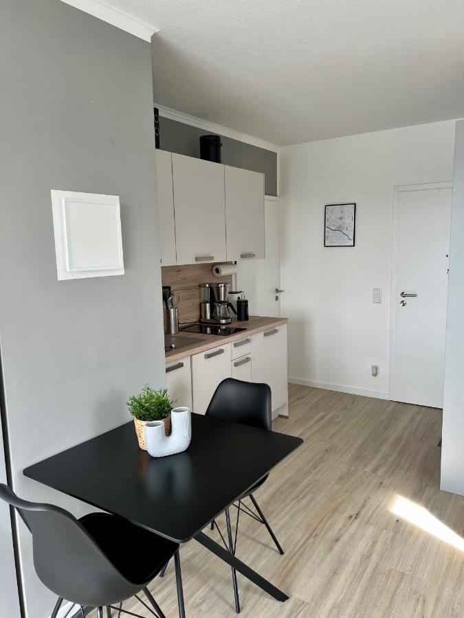 Panorama - Exklusives Apartment An Der Promenade Mit Dachterrasse & Rheinblick Emmerich Exteriör bild